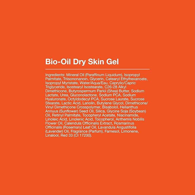 Bio-Oil Dry Skin Gel Moisturizer, Vitamin B3, Face & Body, 1.7 fl oz