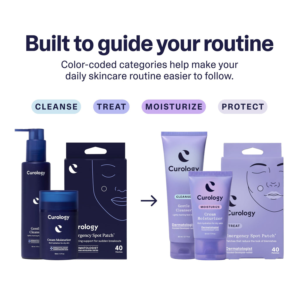 Curology Gentle Face Wash for Sensitive Skin, Hydrating Foaming Cleanser