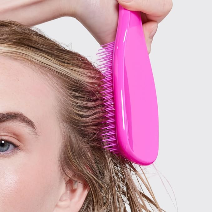 Tangle Teezer Fine Ultimate Detangler Brush for Fine Hair, Runway Pink