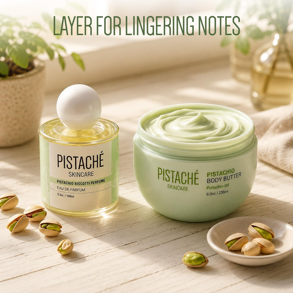 Pistaché Skincare Whipped Pistachio Body Cream, Hydrating, 8oz