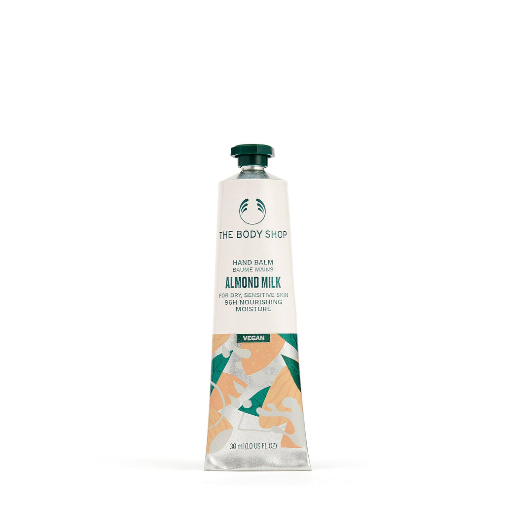 The Body Shop Almond Milk Hand Balm – Moisturizes and Protects Sensitive Skin – 1.0 Fl Oz