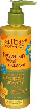 Alba Botanica Hawaiian Enzyme Face Cleanser, Pineapple, 8 oz