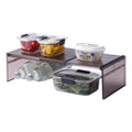 YAMAZAKI Home Adjustable 2-Tier Refrigerator Rack, Fridge Shelf Stand
