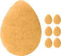 KOL Face Scrubber Pads, Citrus and Vitamin C Infused Exfoliating Facial Cleansing Sponges for Daily Face Wash and Makeup Removal, 6 Count