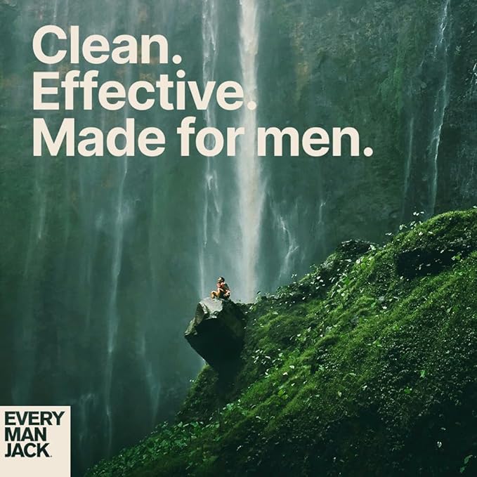 Every Man Jack Coconut + Driftwood Mens Body Wash for All Skin Types - Cleanse, Hydrate, and Smell Great - Free of Parabens, Phtalates, and Dyes - 33.8 fl oz - 2 Pack