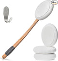 Toem® Back Lotion Applicator | 18" | Cream | Brush | 4 Pads