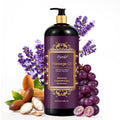 Pjordo Aromatherapy Lavender Massage Oil, 10 fl oz Relaxing Massage Oil for Massage Therapy with Grape Seed, Sweet Almond & Jojoba, Spa Quality Oils for Soothing, Calming