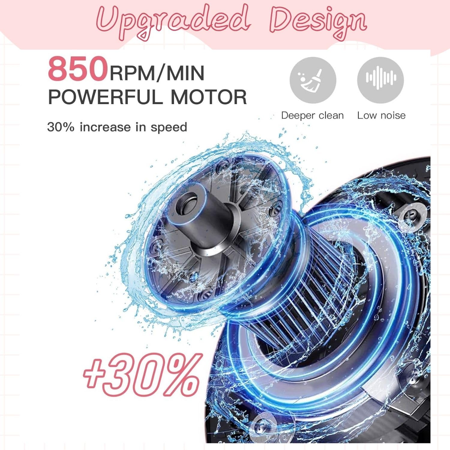 Electric Makeup Brush Cleaner Machine with Automatic Drying, Portable Brush Cleaner for Sensitive Skin, Large Makeup Brushes & Daily Beauty Routine, Professional Makeup Brush Cleaning Tool