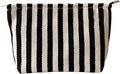 itgowisa Striped Makeup Bag for Women, Travel Makeup Pouch Purse Organizer