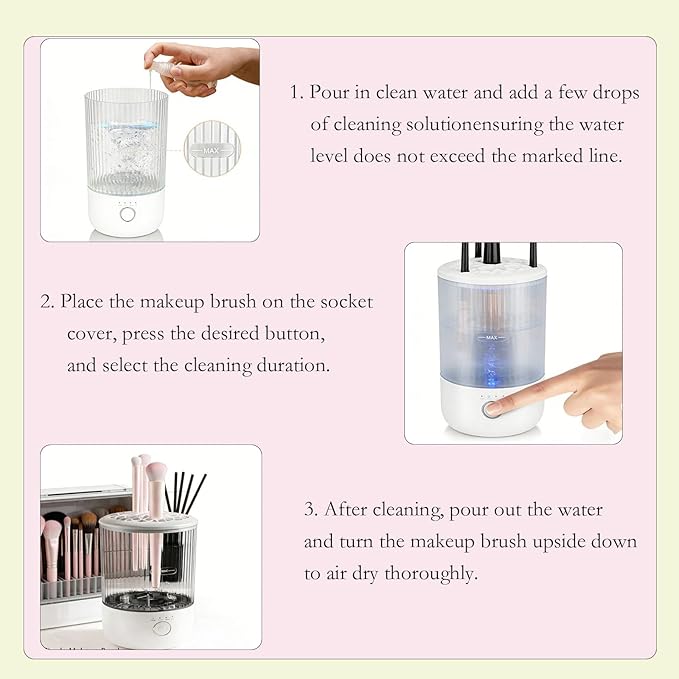 Electric Makeup Brush Cleaner
