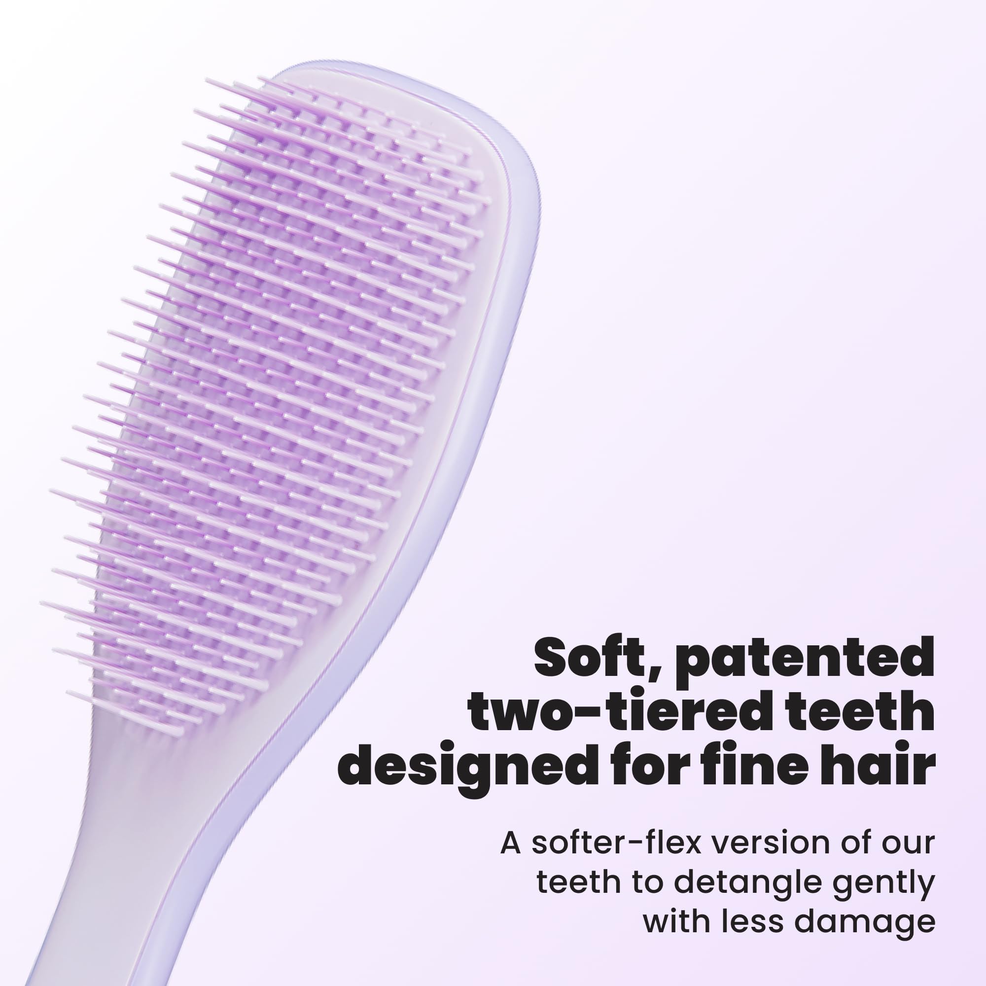Tangle Teezer Fine Ultimate Detangler Brush for Fine Hair, Hypnotic Heather