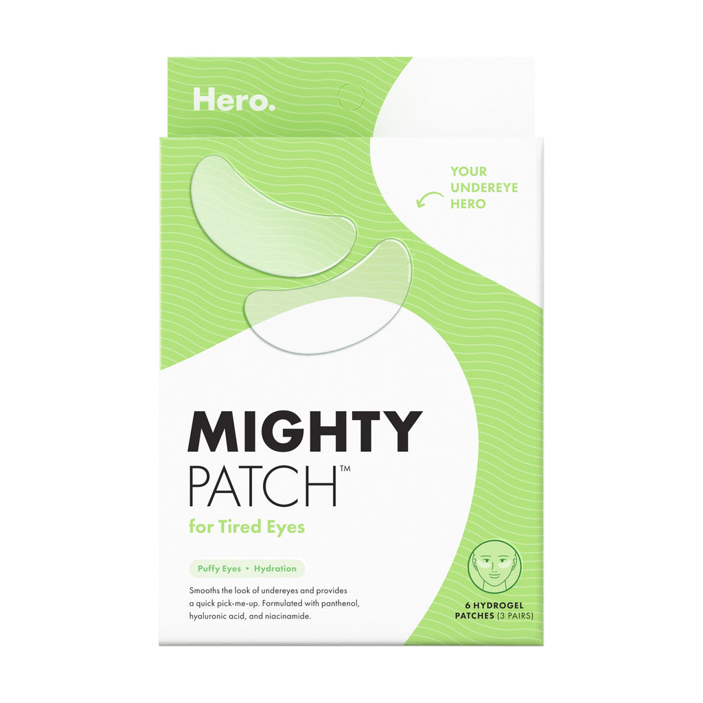 HERO COSMETICS Mighty Patch for Tired Eyes Patches, 6 Count