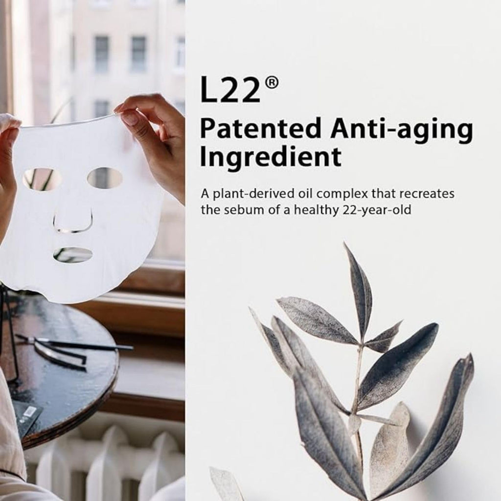 Lululun 32EA Anti Aging Face Masks for Women & Men, Daily Face Masks Skincare & Collagen Face Mask with Squalene& Algae, Hydrating Face Mask Sheets & Facial Mask & Sheet Mask from Japan PRECIOUS ALL