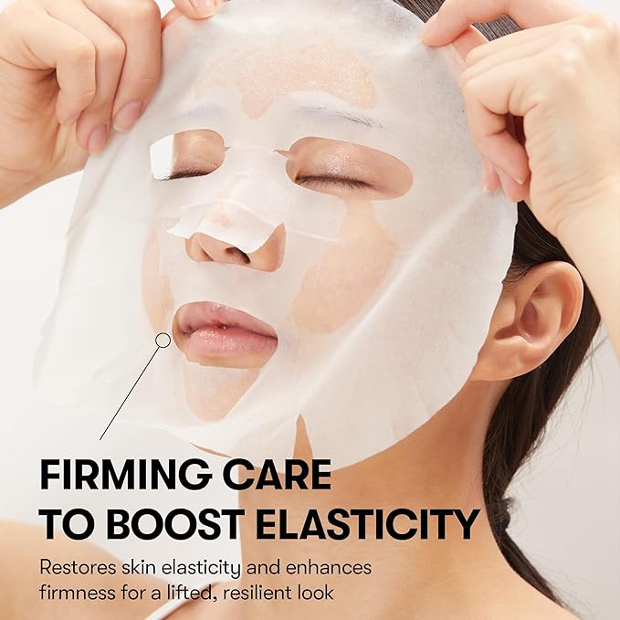 VT COSMETICS CICA Collagen Daily Mask, 30 Sheet Masks with 300Da Low Molecular Collagen, CICA, Hyaluronic Acid & Niacinamide, Hydrating Firming Face Mask for Plump Skin, Korean Skincare