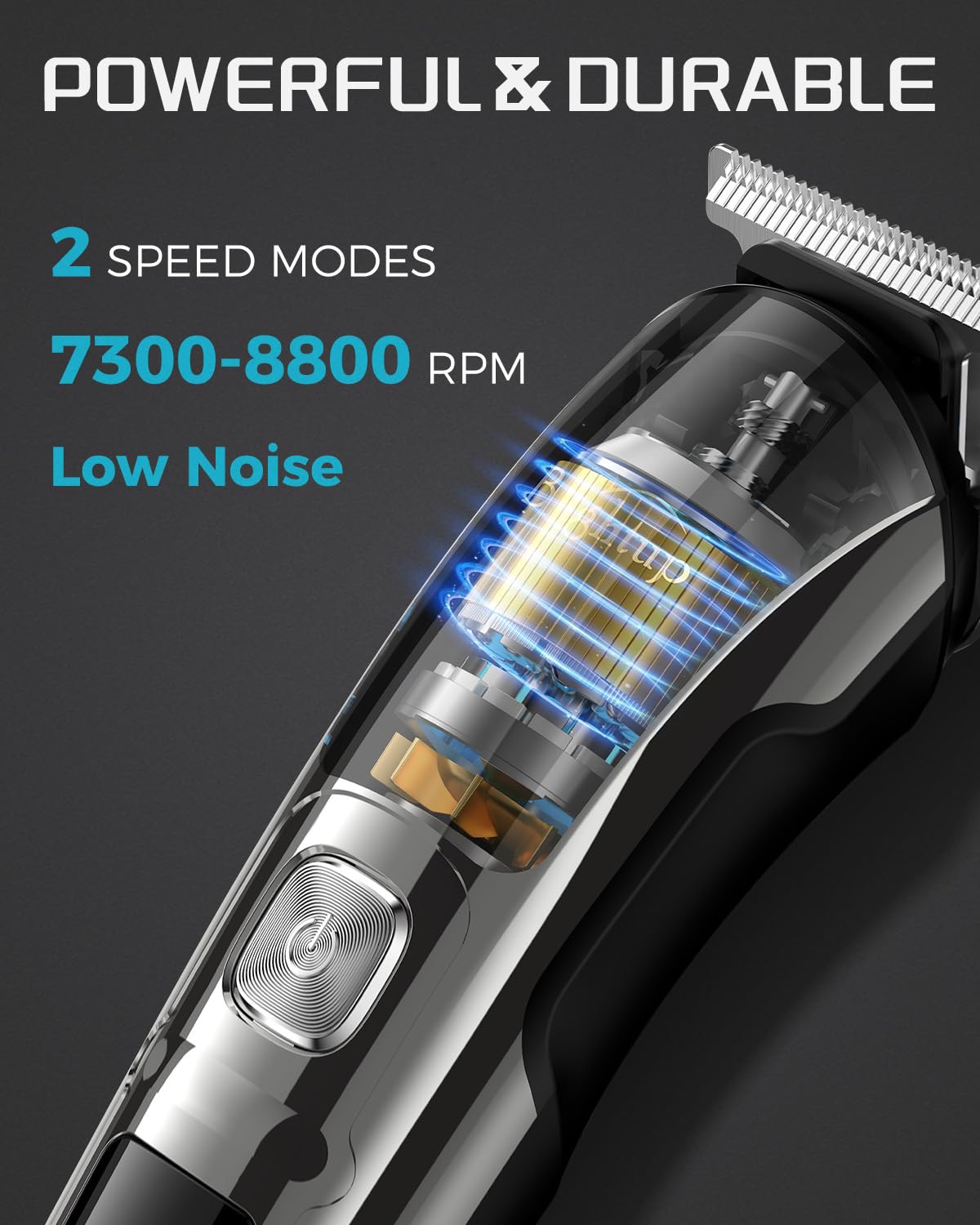 Brightup Beard Trimmer for Men - Electric Razor & Shaver