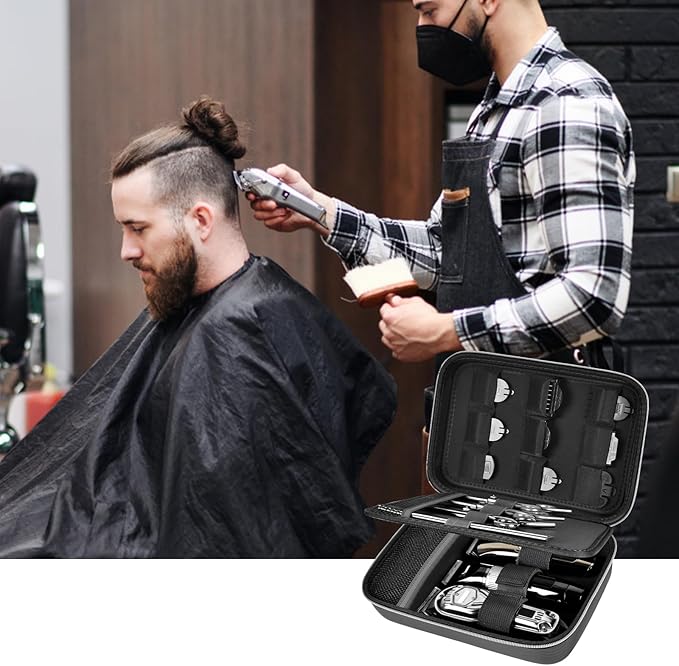 Boobowl Barber Accessories Bag for Clippers and Supplies, Hair Clipper Box