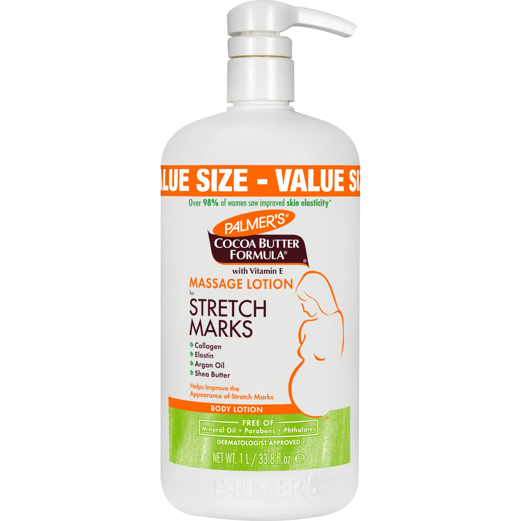 Palmer's Stretch Marks Body Lotion for Pregnancy & Weight Changes (33.8 Oz)