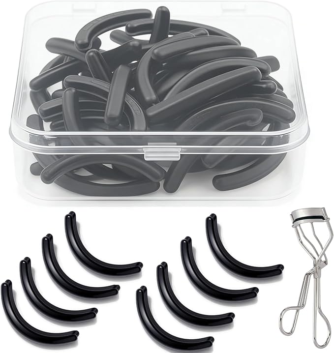 Cioohan Compatible with Tweezerman Eyelash Curler Refills,28，80，100 Pack Silicone Eye Lash Curlers Refill Pads Compatible with Tweezerman Eyelash Curler.
