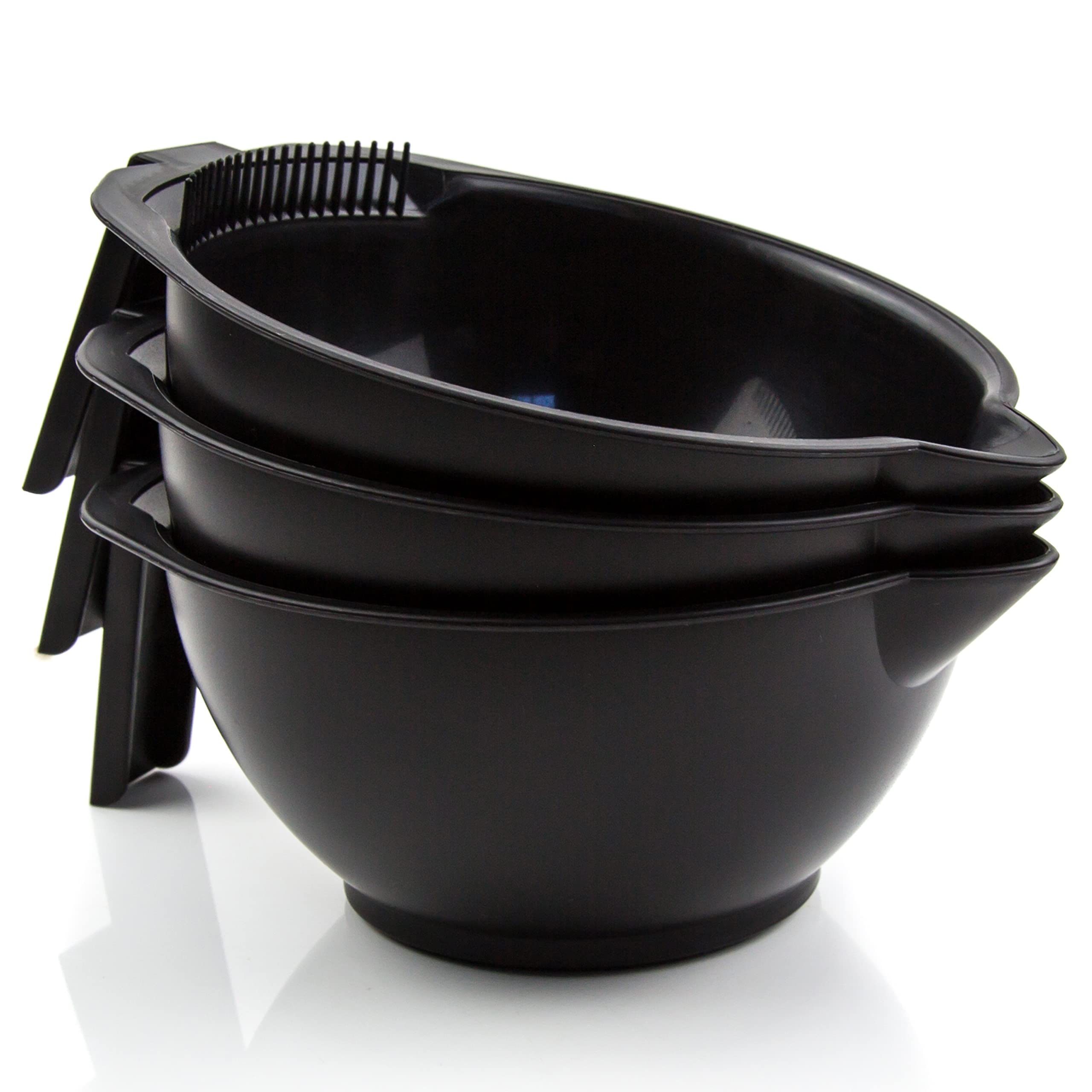 Hair Dye Bowl Set - 3 Hair Color Mixing Bowls - Salon Hair Coloring Bowls