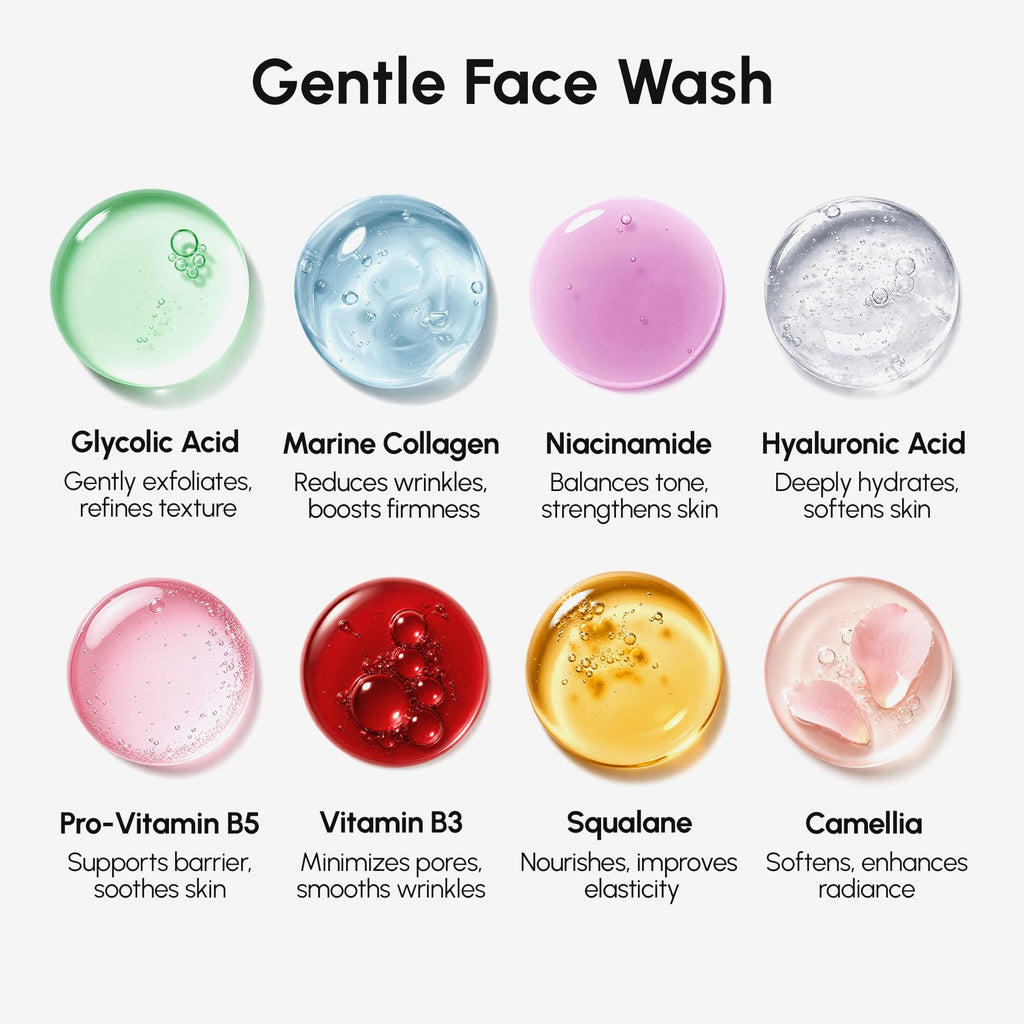 MAREE Face Scrub & Exfoliator - Exfoliating Scrub Face Wash for Women & Men