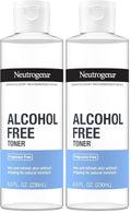 Neutrogena Alcohol-Free Gentle Face Toner | Fragrance-Free | Hypoallergenic | 8 fl. oz | Pack of 2