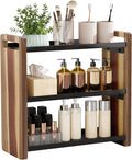UJQSUN Bathroom Counter Organizer,Bathroom Counter Shelf,Bathroom Organizers,Organizers and Storage,Under Sink Organizer,Cologne Organizer For Men,Cologne Cabinet,Vanity Shelf(Acacia 3 Tier)