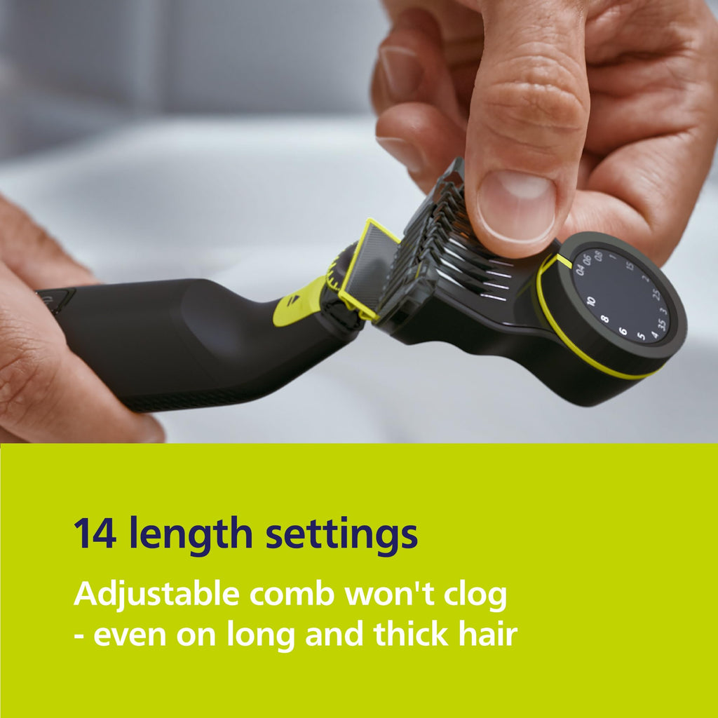 Philips Norelco OneBlade Pro 360 Face + Body Trimmer and Shaver