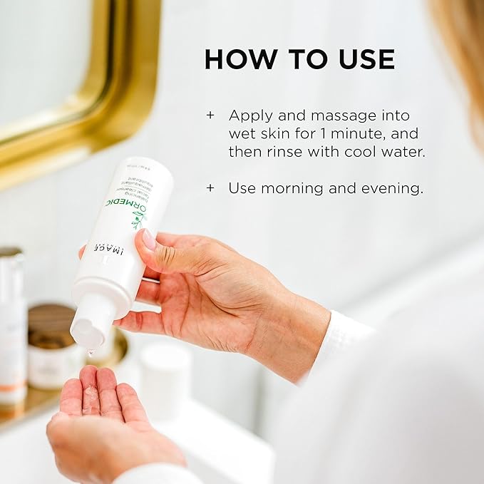 IMAGE Skincare,ORMEDIC pH Balancing Facial Cleanser,Hydrating and Mild Foaming Face Wash with Aloe Vera,6 fl oz,(Pack of 2)