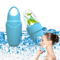 Ice Roller for Face and Eye, Ice face roller,Gua Sha Facial Tools, Facial ice roller, Skin Care Tools,Ice mold for face… (blue-eyes)