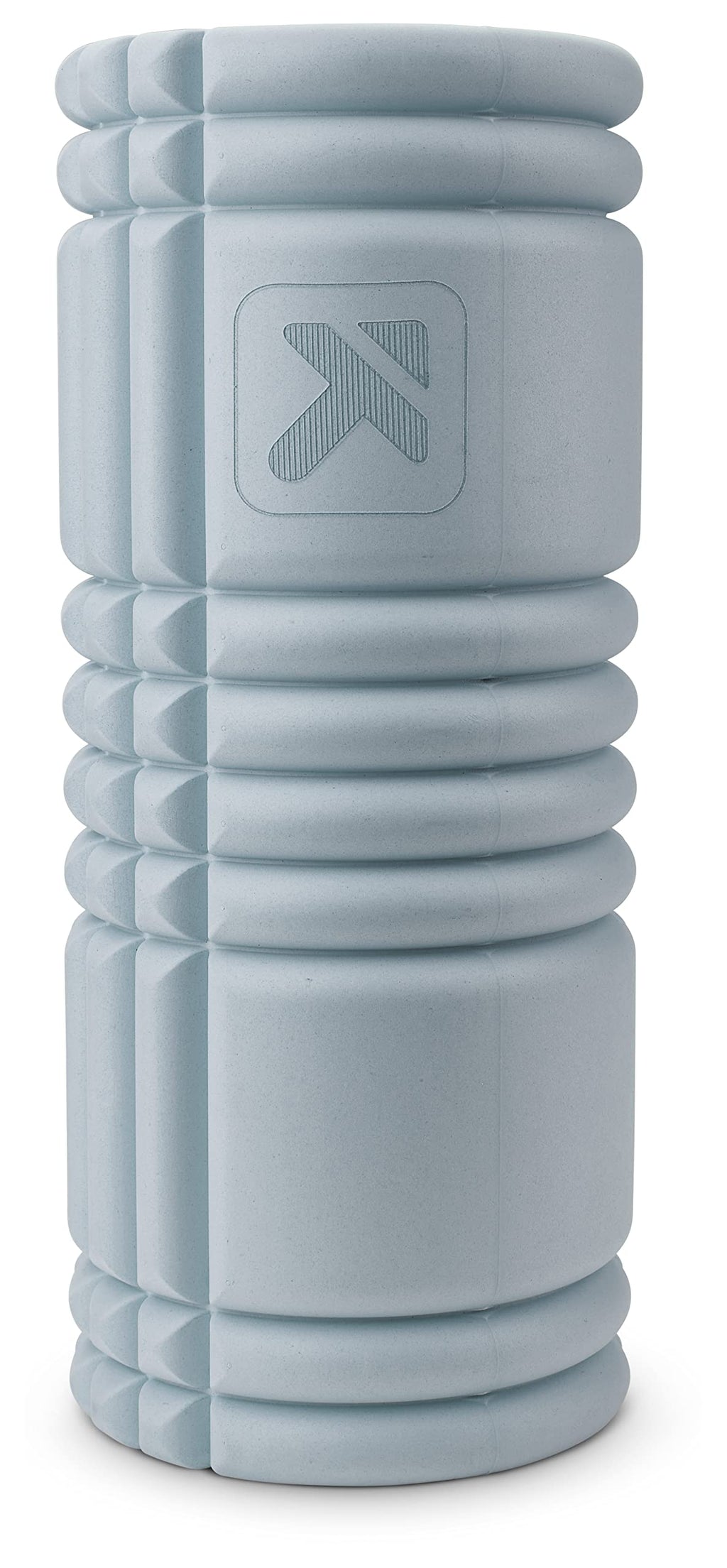TRIGGERPOINT Performance Therapy Grid Patented Multi-Density Foam Massage Roller (80% Recycled) Exercise, Deep Tissue Muscle Recovery - Muscle Pain&Tightness, Improves Circulation (13"), Blue