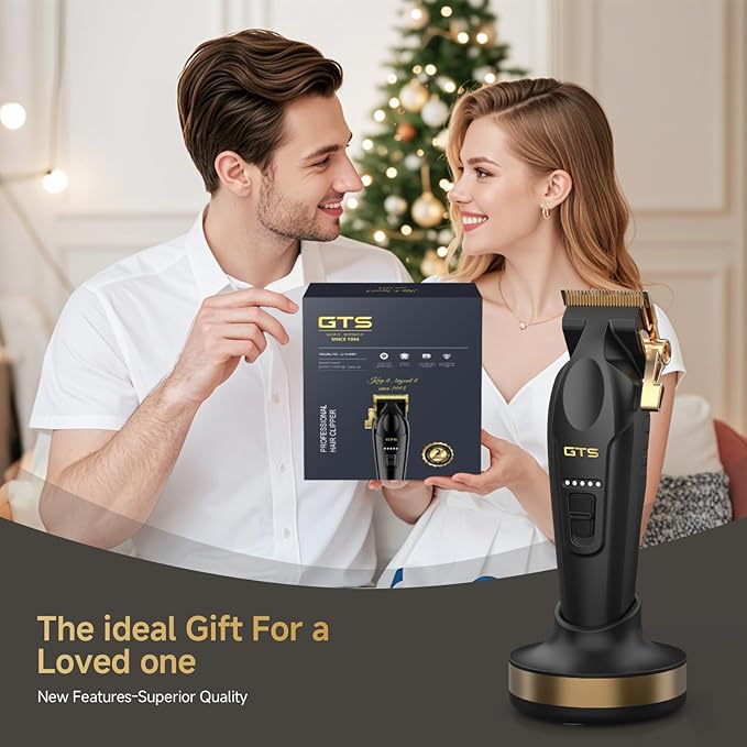 Hair Clippers for Men, Beard Trimmer Hair Clippers for Men, Professional Hair T-Blade Trimmer Cordless Rechargeable Edgers Clippers Electric Beard Shaver