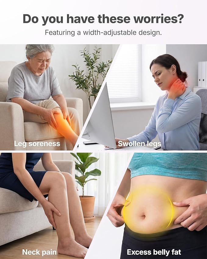 Merach Cellulite Massage Tool with Push Pull Roller, Lymphatic Drainage Massager, Leg Massager with Detachable Handles, Exercise Equipment for Thighs & Legs & Buttocks, Gift for Women