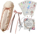CECKQUE Ballet Pointe Shoe Makeup Bag Dance Recital Gifts for Girls