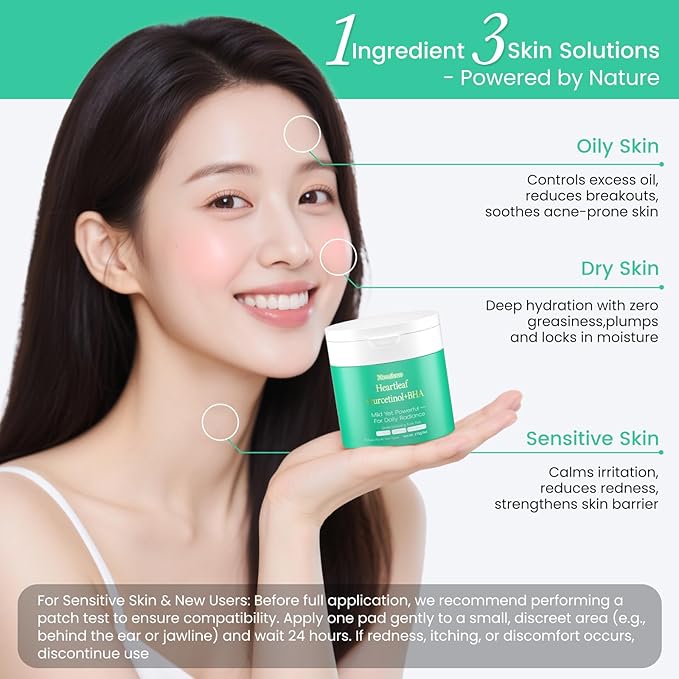 Novaluxe Face Cleansing Pads for Face Wash, Foaming Exfoliating Pads with BHA & Heartleaf, Deep Pore Cleansing & Oil Control, Rinse-Off Facial Pads Alternative to Toner Pads, 70 Count