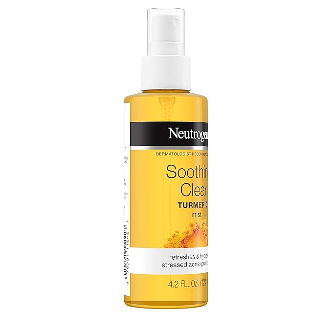 Neutrogena Soothing Clear Turmeric Mist Spray, 4.2 Fl Oz