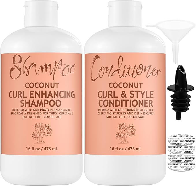 SpareCruise Leak-Proof Empty Shampoo Containers Bottles for Cruise: 32oz in Total - Reusable - for Ships, Travel, Beach, Events, Concerts - with Funnel - Fill The Bottles&Pack Them In Checked Luggag