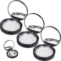 3 Pack Eyelash Storage Case Holder with Mirrow, Empty Eyelash Cases Travel with Lash Holder for for Ladies and Girls