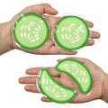 ZNÖCUETÖD Reusable Gel Eye Pads for Puffiness & Dark Circles - Cold/Warm Therapy Compress with Cooling Under Eye Patches, Reduces Wrinkles & Redness, Pain Relief Eye Mask for Relaxation