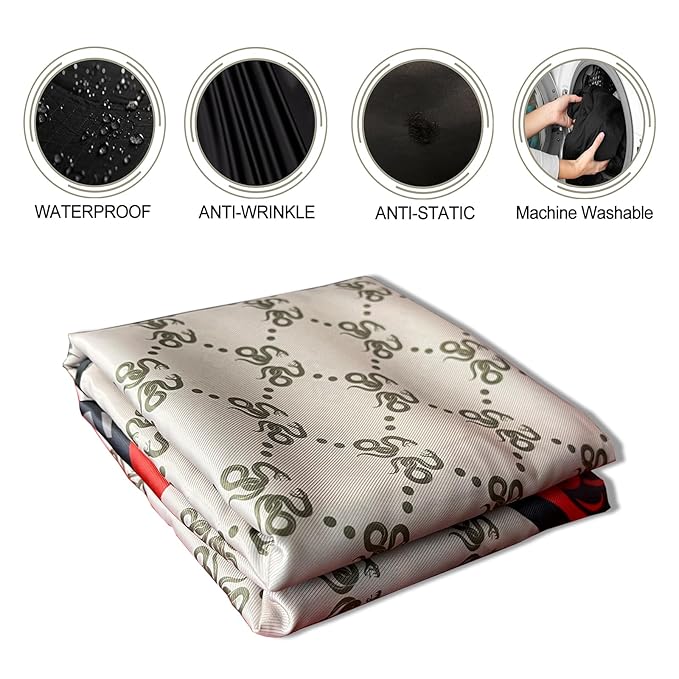 Barber Capes Hair Cutting Capes Salon Stylist Capes with Snaps Waterproof Professional Large Barber Hairdresser Gown Cape- 63”× 56”(SNAKE)