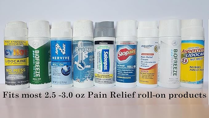 THAT BARR The "Original" Back Assist Roller Reacher. Compatible with Biofreeze and Most Pain Relief Roll on Brands. Helps You get to Those Hard to Reach Areas of The Body with This Lotion applicator.
