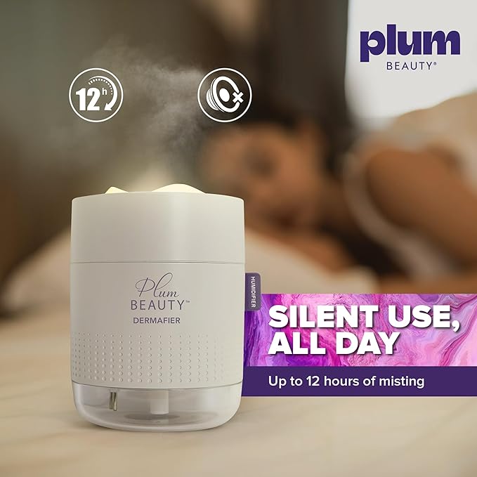 Plum Beauty Portable Facial Steamer - Face Steamer for Facial Deep Cleaning