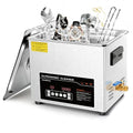 ACMESONIC Ultrasonic Cleaner 10L Dual-Frequency Professional Digital Stainless Steel Cleaning Machine with Heater Timer for Denture, Coins, Small Metal Parts, Circuit Board, Lab Tools, etc