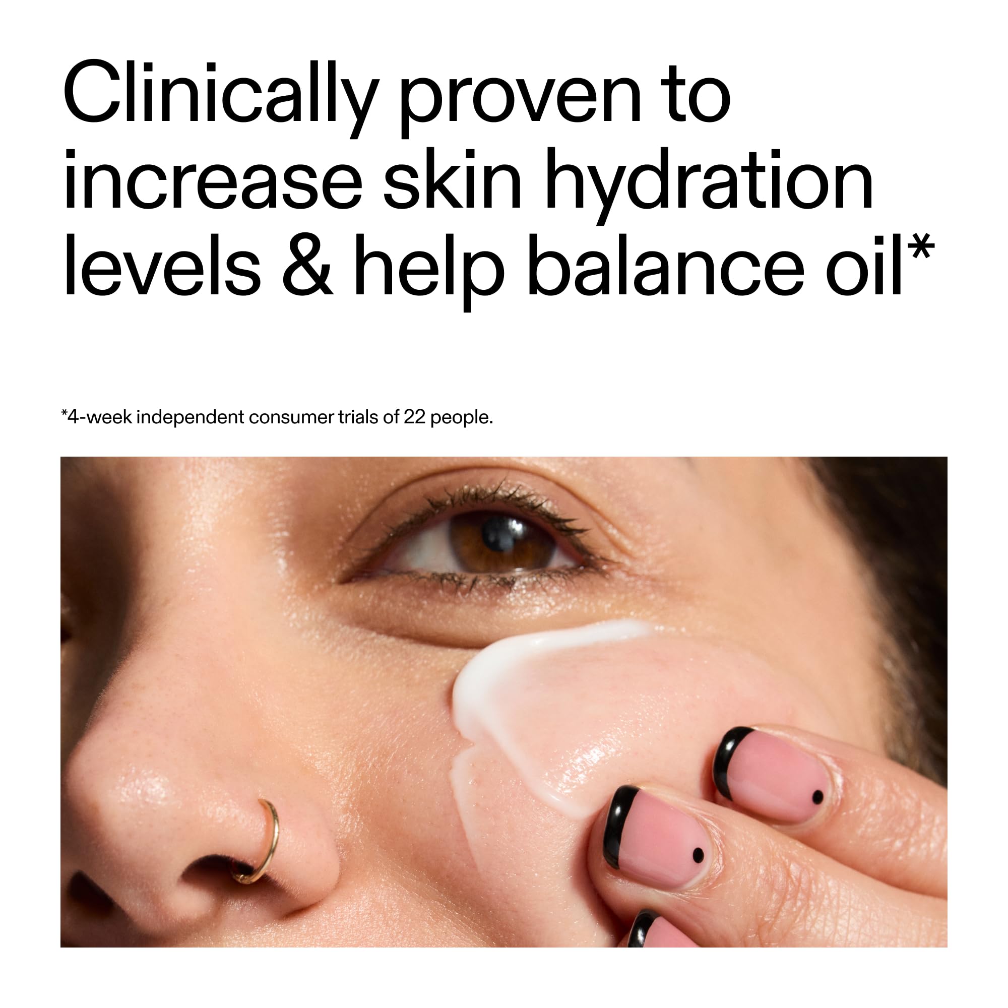 The INKEY List Omega Water Cream, Oil-Free Face Moisturiser, Lightweight Gel, Vegan Friendly Skincare, Suitable For Blemish Prone Skin