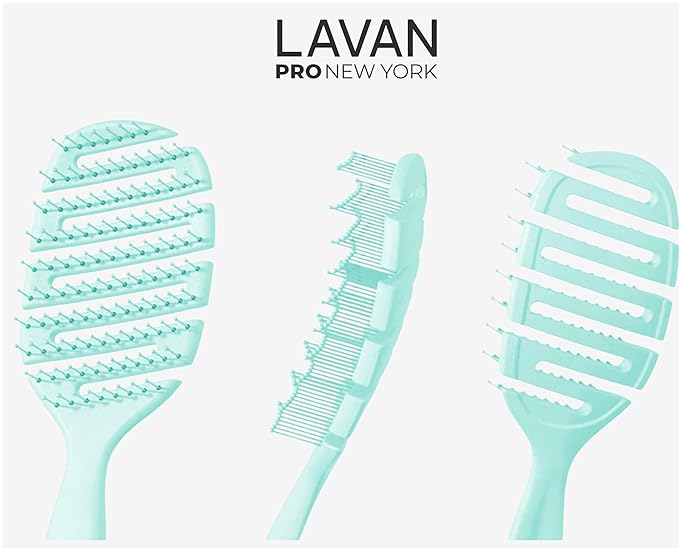 Flex Detangling Hair Brush (Turquoise)