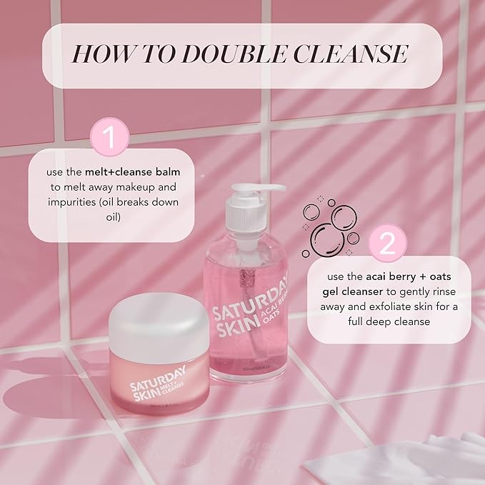 Saturday Skin Melt Cleanse Makeup Remover Balm