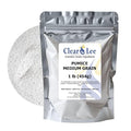 ClearLee Cosmetic Grade Pumice - 100% Pure Natural Grain/Powder - Great for Skin Exfoliation in DIY Soaps, Masks, Scrubs for Face, Body, Foot (1lb, Medium Grain)