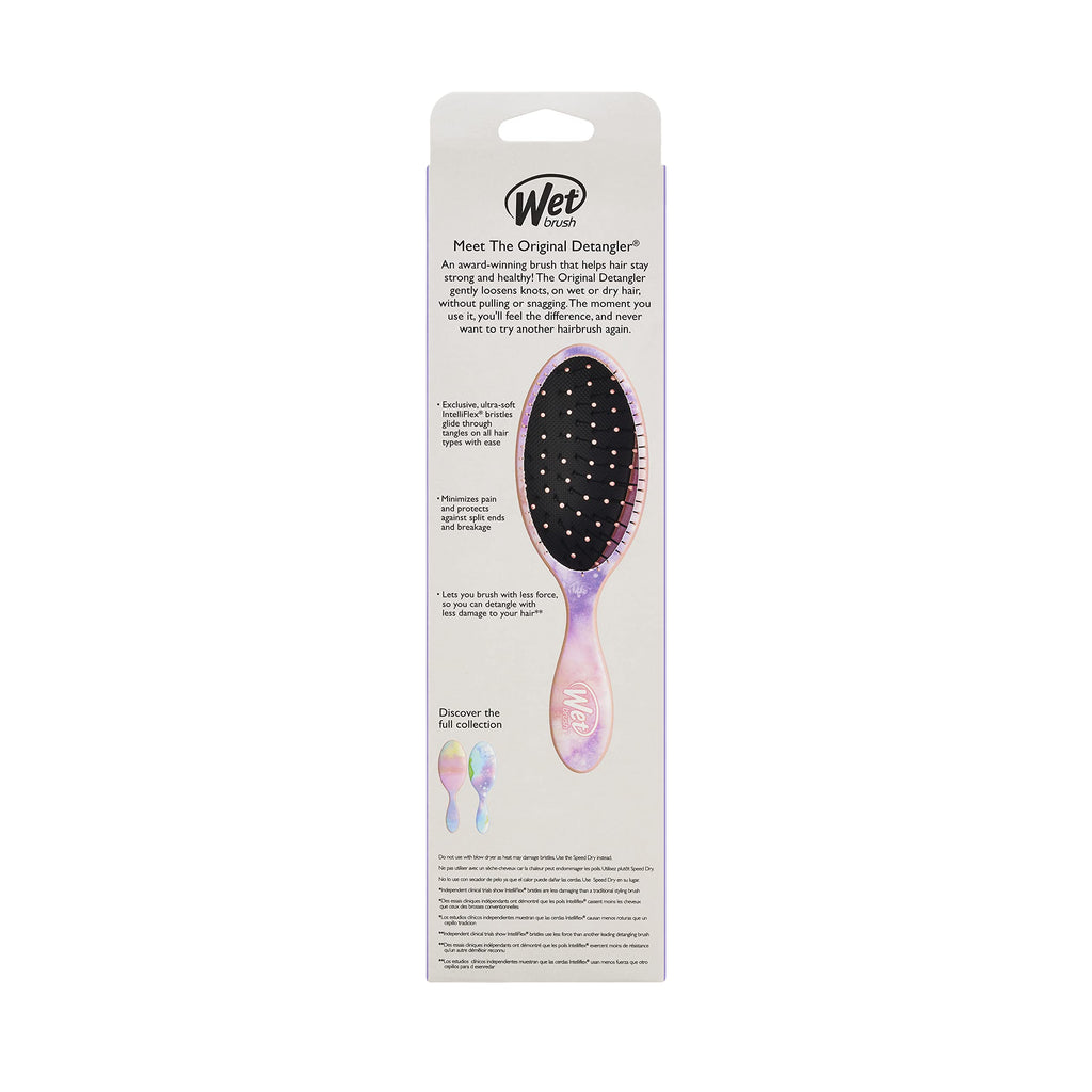 Wet Brush Original Detangler Hair Brush, Color Wash, Watermark, Ultra-Soft IntelliFlex Bristles - Detangling Hairbrush Glides Through Tangles For Wet, Dry & Damaged Hair, Women & Men