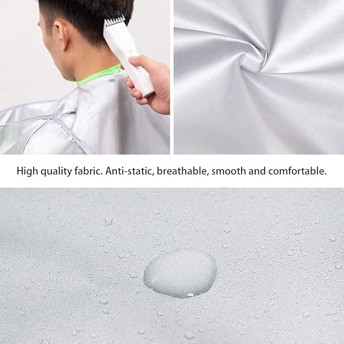 SZHSTC Professional Hair Cutting Cape Salon Barber Cape Waterproof Haircut Umbrella Catcher Hairdresser Gown Apron Men Women Hairdressing Supplies