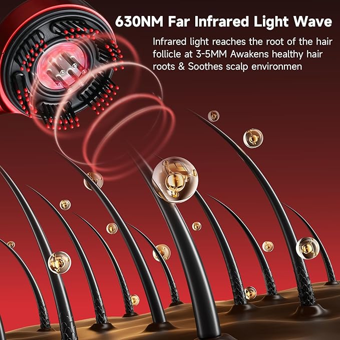 ULDSPR Household Electric Massage Comb