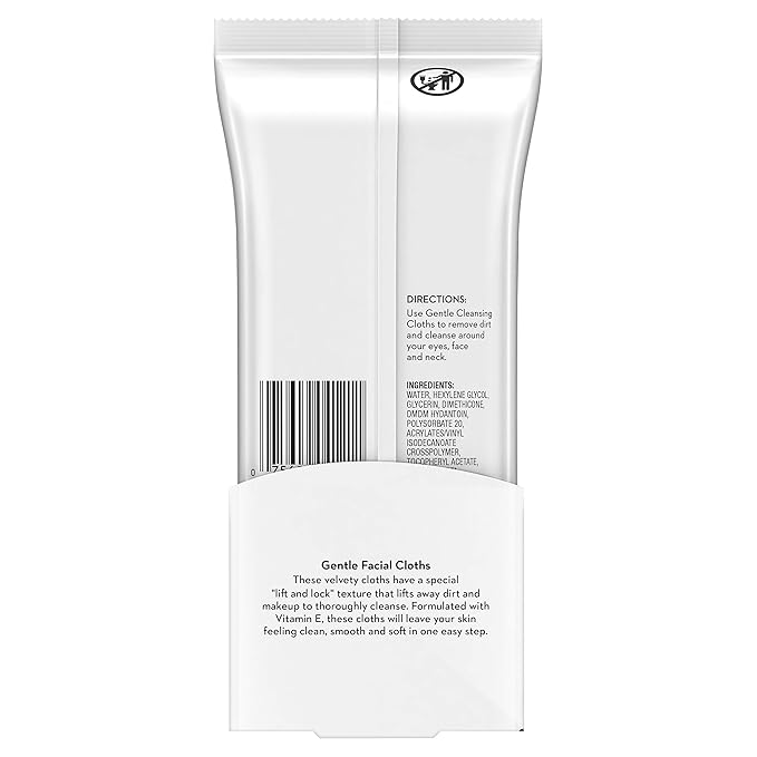 Olay Cleanse Gentle Facial Cloths, Fragrance Free, 30 count (Pack of 3)